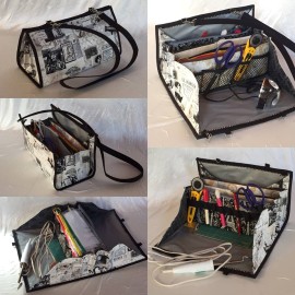 Quilters Organizer Bag (PDF tutorial)