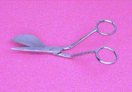 Applique pelican scissors 6 1/2